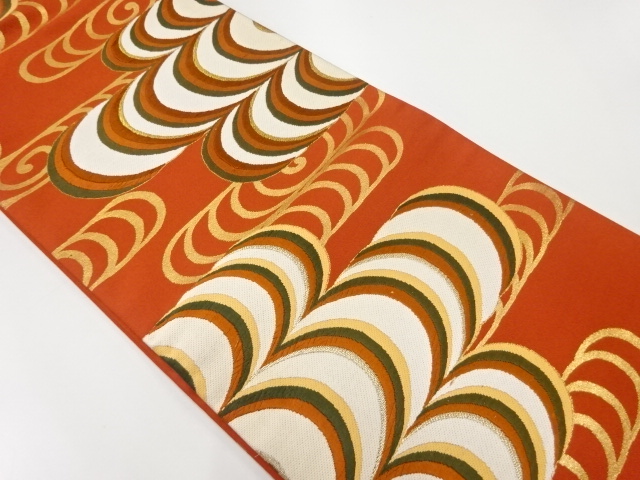 JAPANESE FUKURO OBI / WOVEN SPIRAL